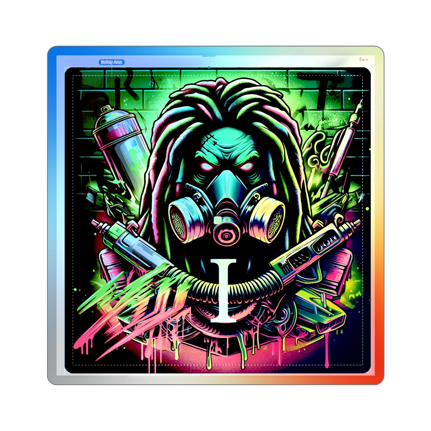 Holographic Die-cut Stickers