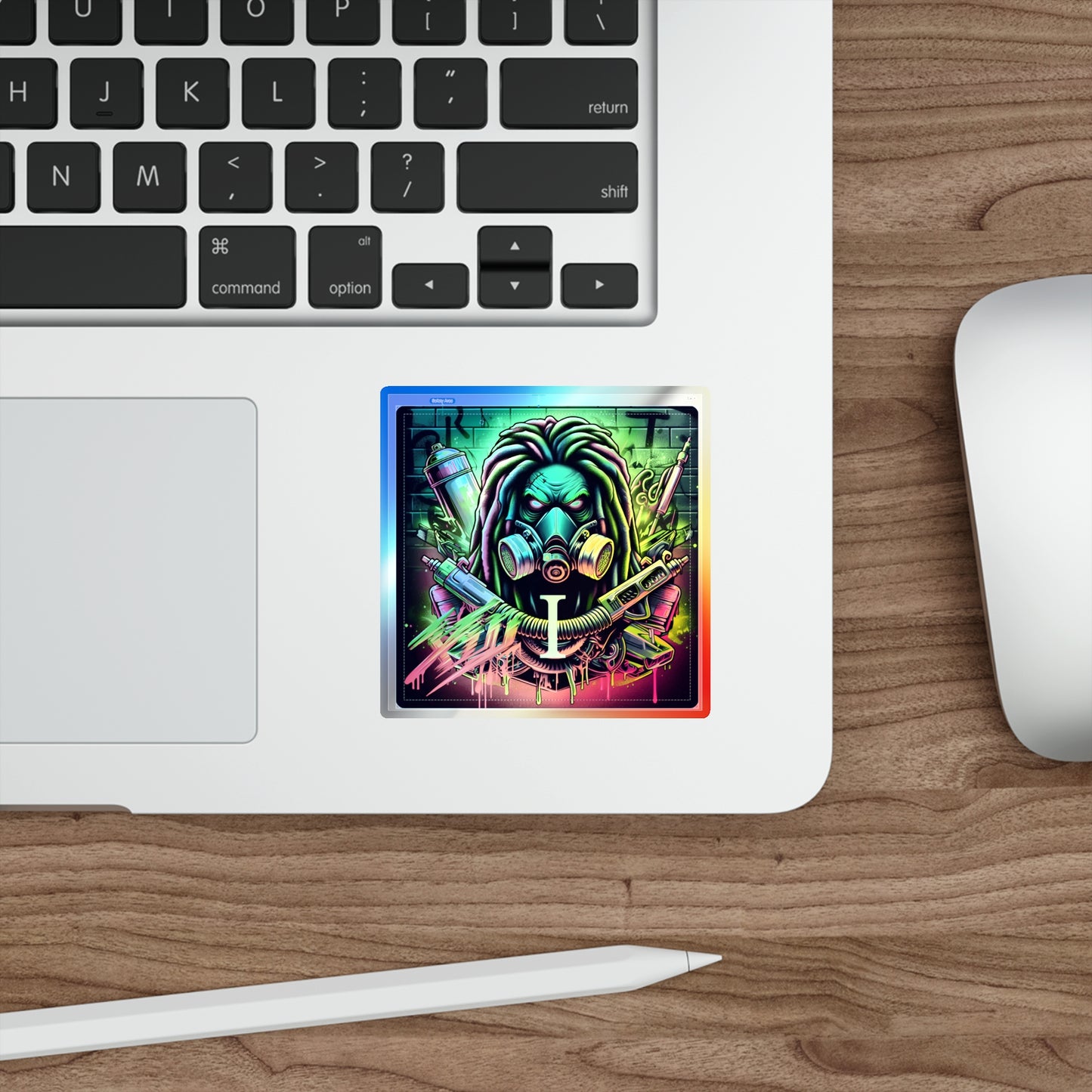 Holographic Die-cut Stickers